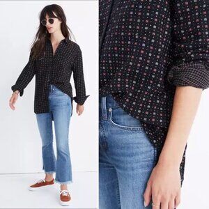 Madewell Ex-Boyfriend Shirt Mayfair Foulard Print